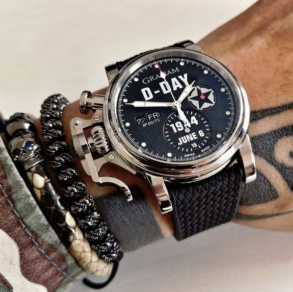 Graham Watch Chronofighter Vintage D-Day Limited Edition - Image 2