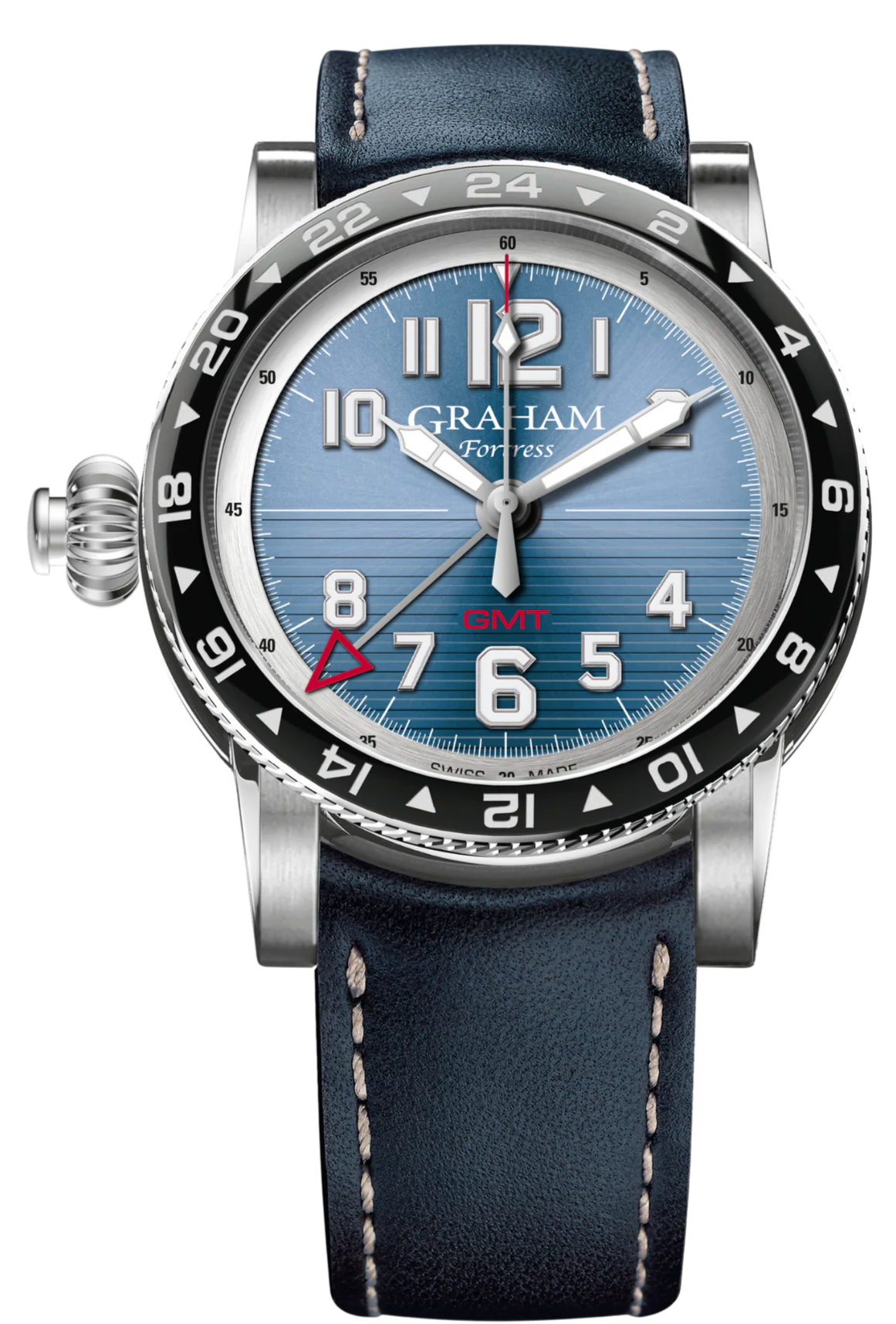 Graham Watch Fortress GMT Blue