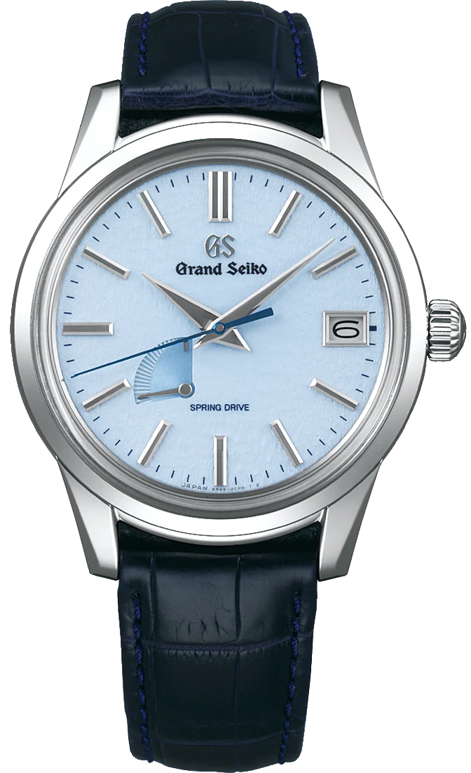 Grand Seiko Watch Elegance Spring Drive Blue Snowflake
