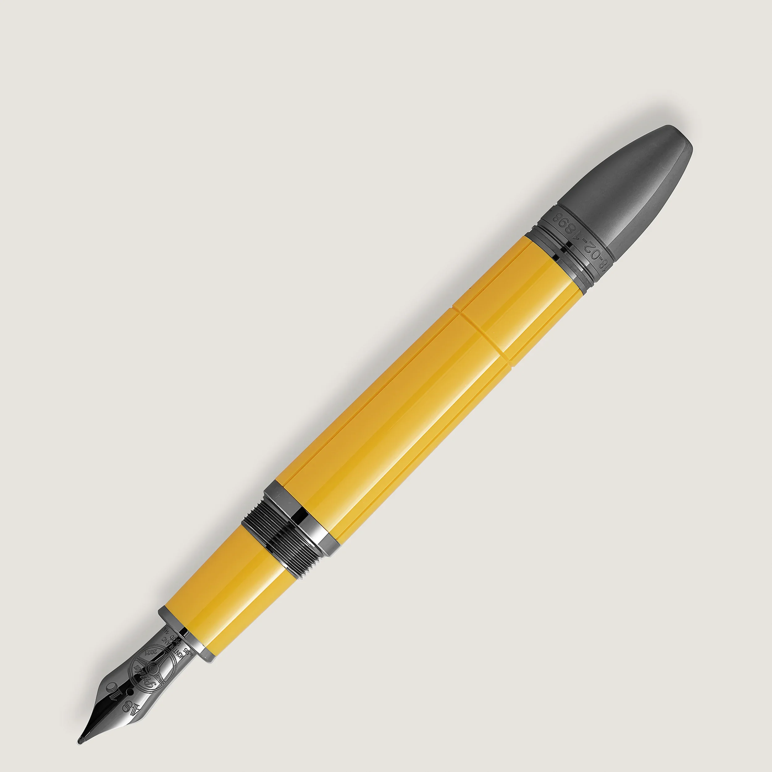 Montblanc Great Characters Enzo Ferrari Special Edition Giallo Modena Fountain Pen M - Image 2