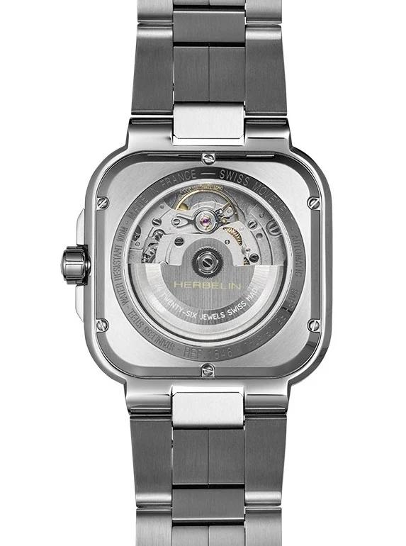 Herbelin Cap Camarat Square Automatic Green Watch - Image 2