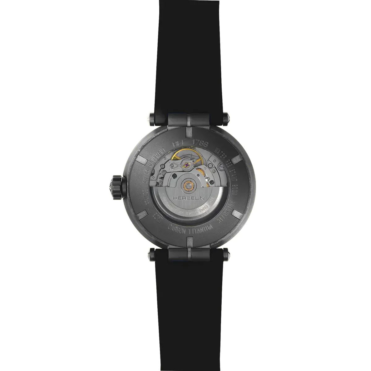 Herbelin Newport Carbon Titanium Watch - Image 3