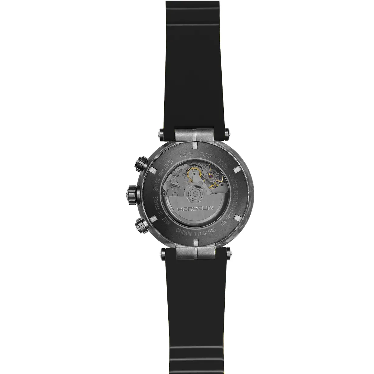 Herbelin Newport Carbon Titanium Watch - Image 3