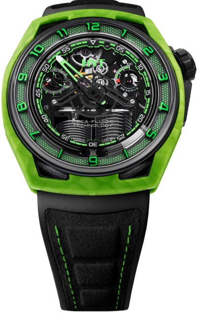 HYT Watches Hastroid Green Laser Limited Edition