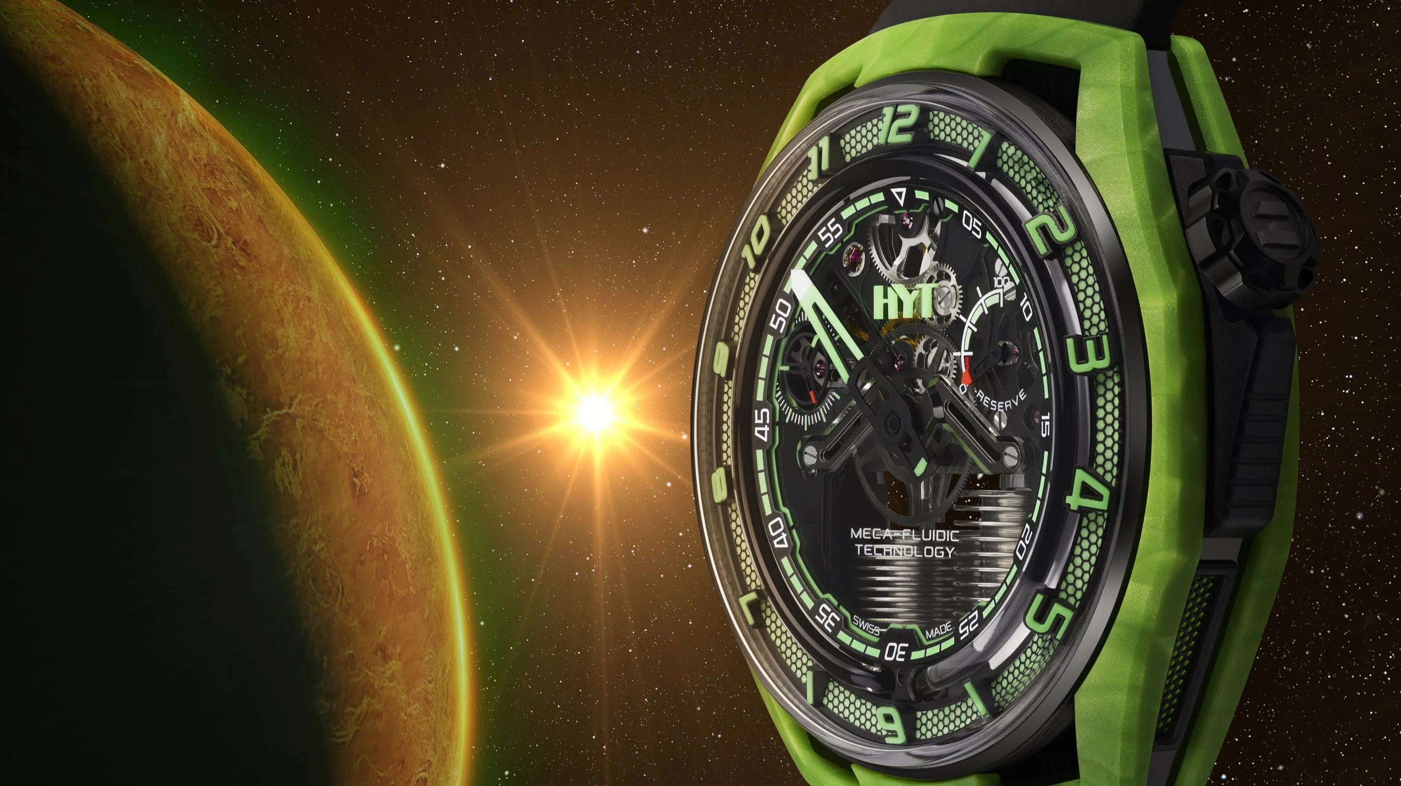 HYT Watches Hastroid Green Laser Limited Edition - Image 2