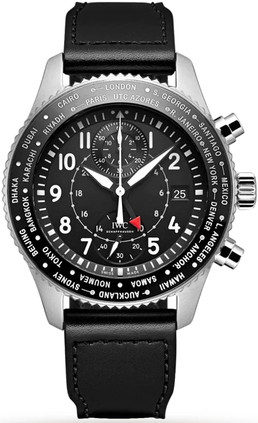 IWC Pilots Timezoner Chronograph