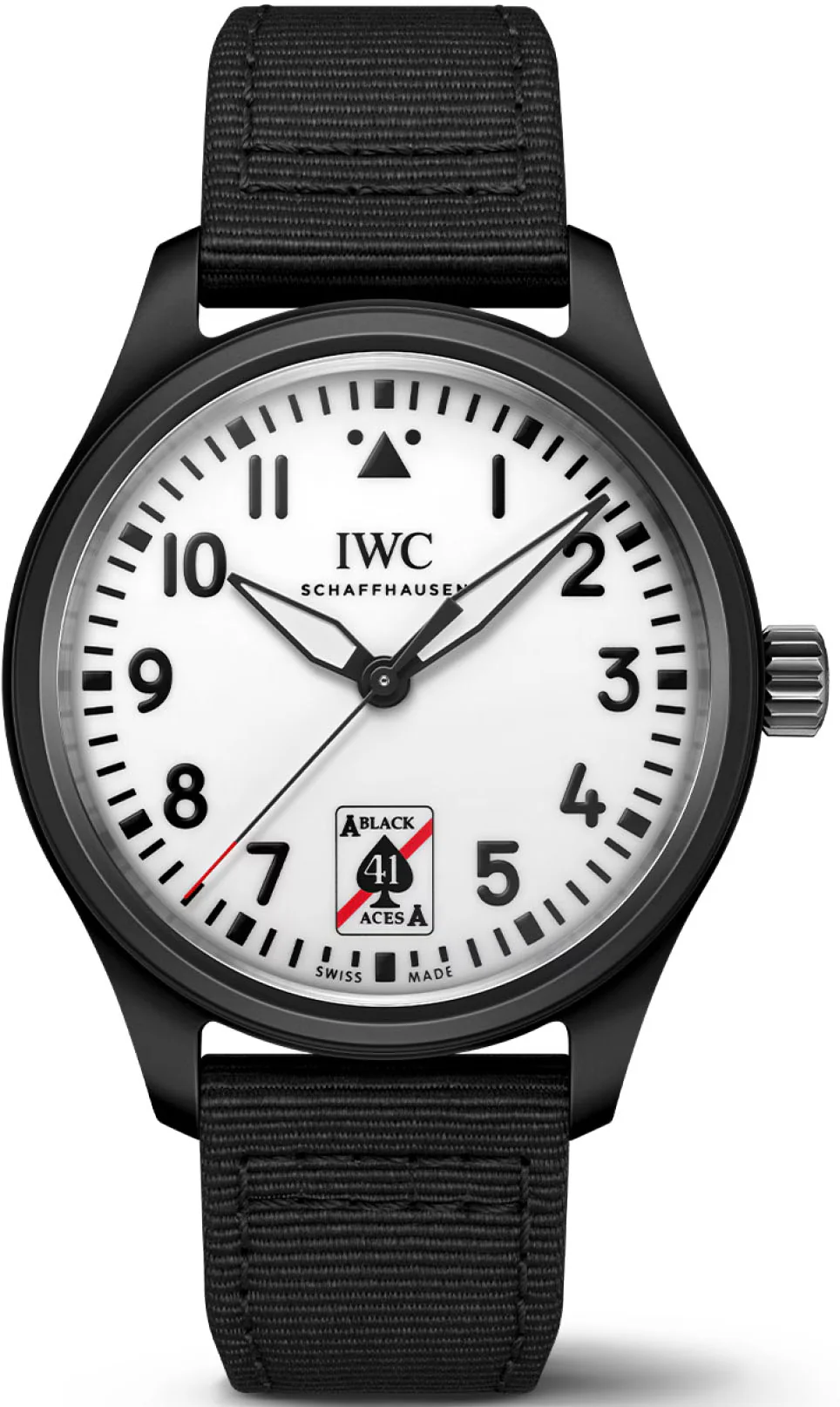 IWC Pilots Automatic 41 Black Aces Watch