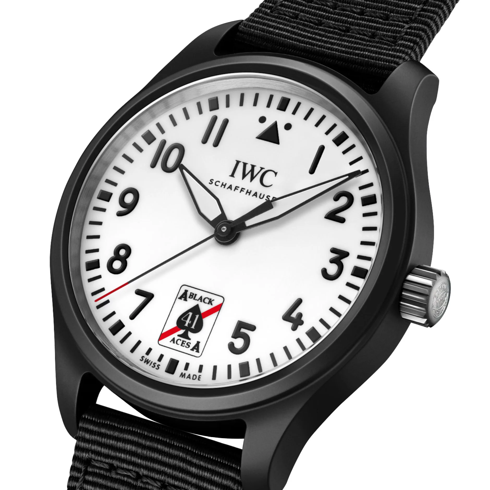 IWC Pilots Automatic 41 Black Aces Watch - Image 3