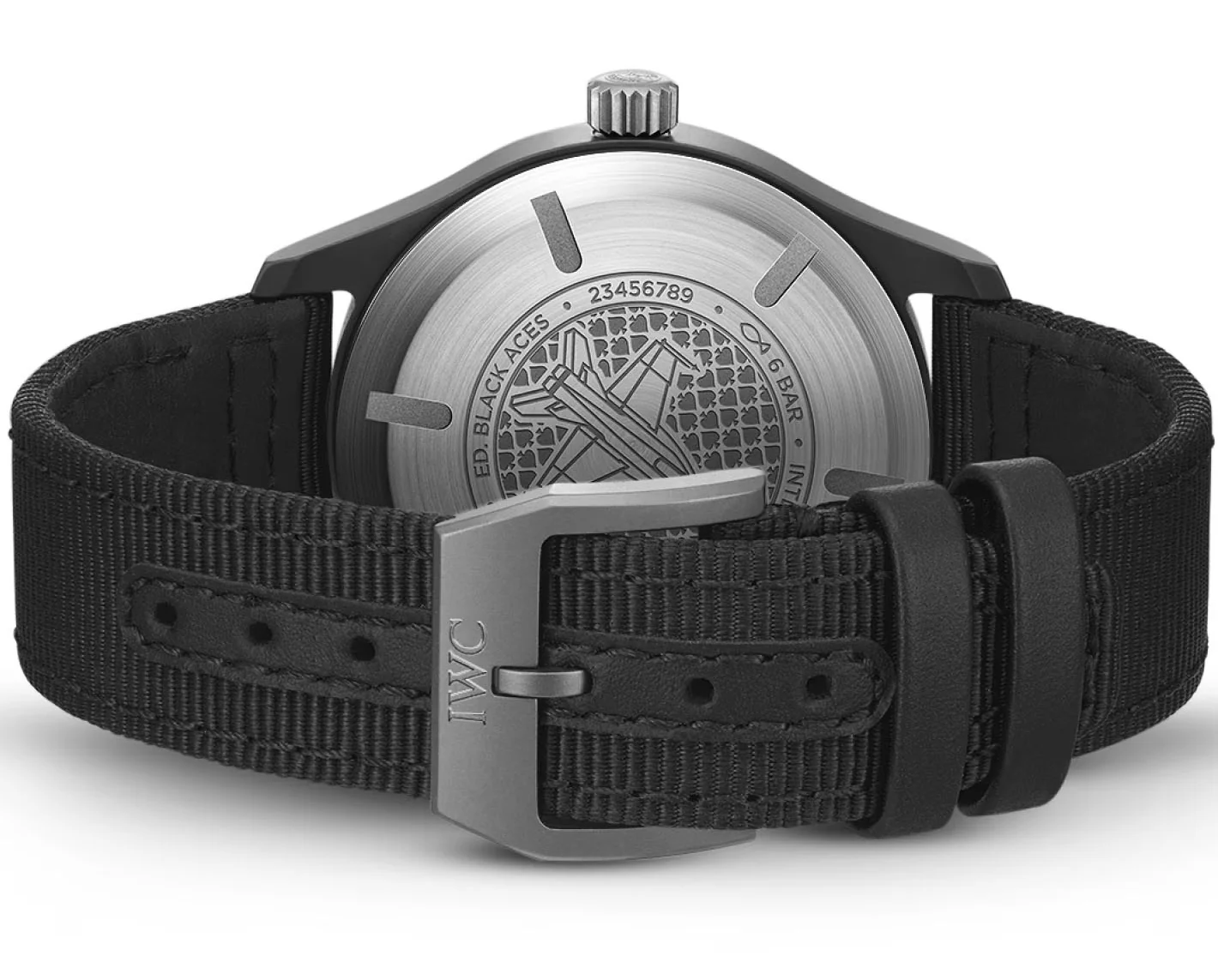 IWC Pilots Automatic 41 Black Aces Watch - Image 4