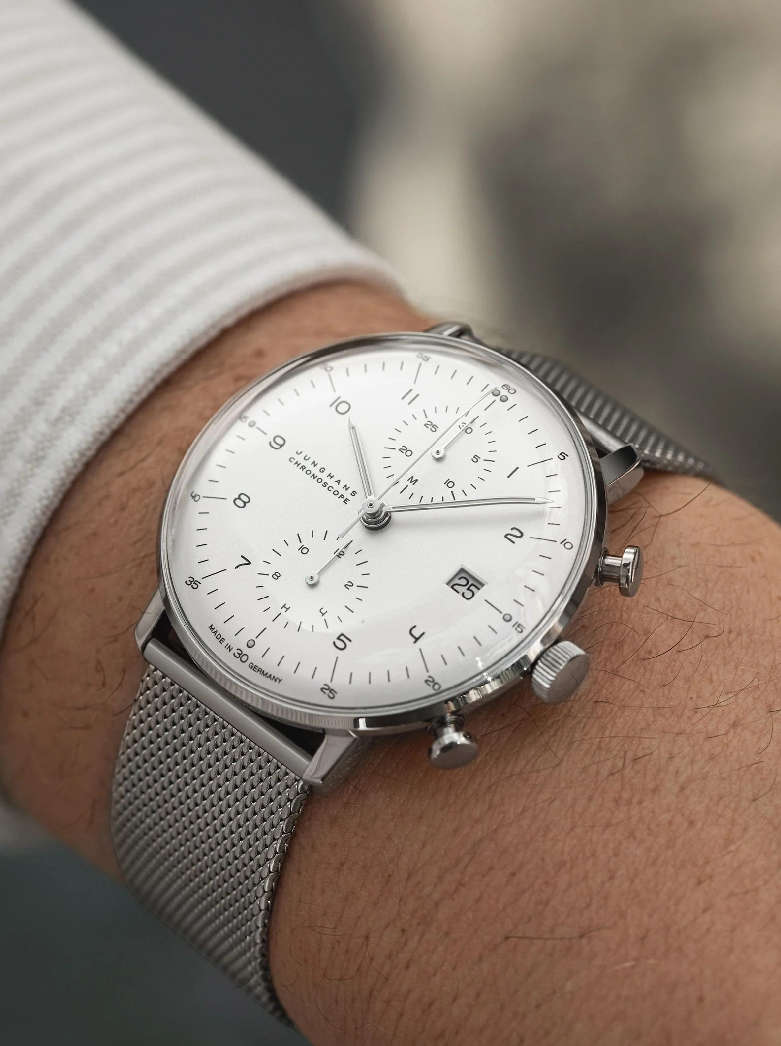 Junghans Max Bill Chronoscope Watch - Image 3