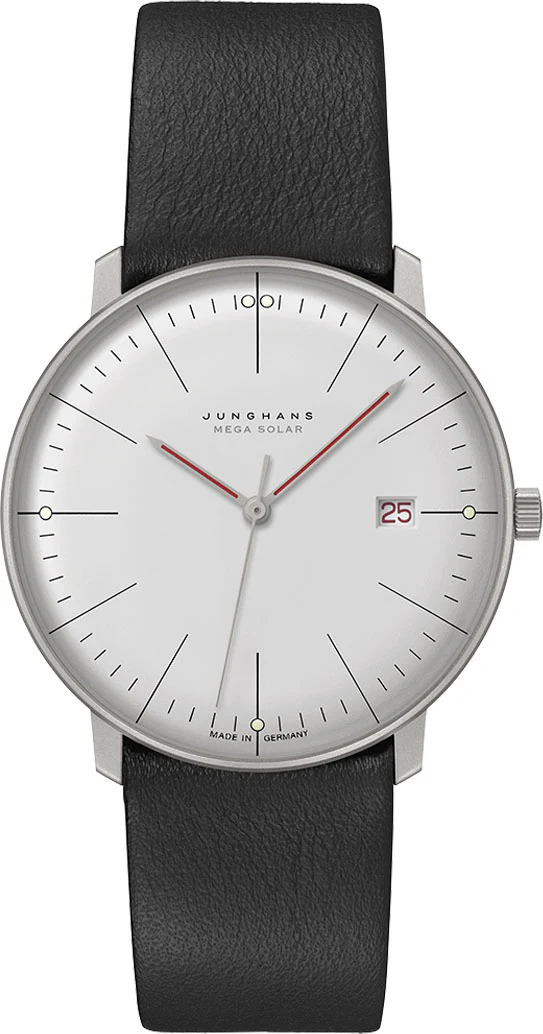 Junghans Max Bill Mega Solar Bauhaus Watch