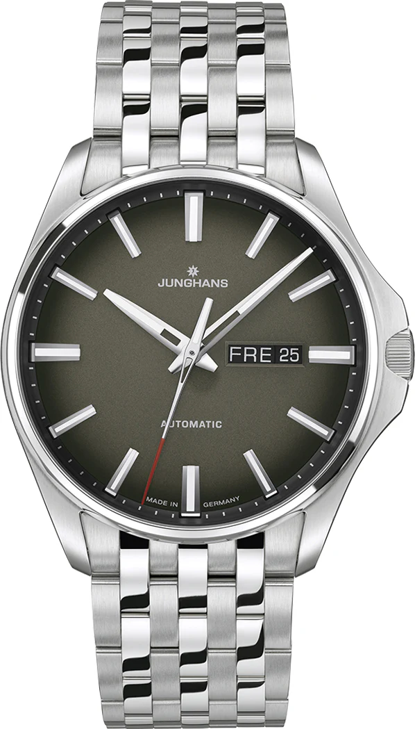 Junghans Meister S Automatic English Day Date Watch
