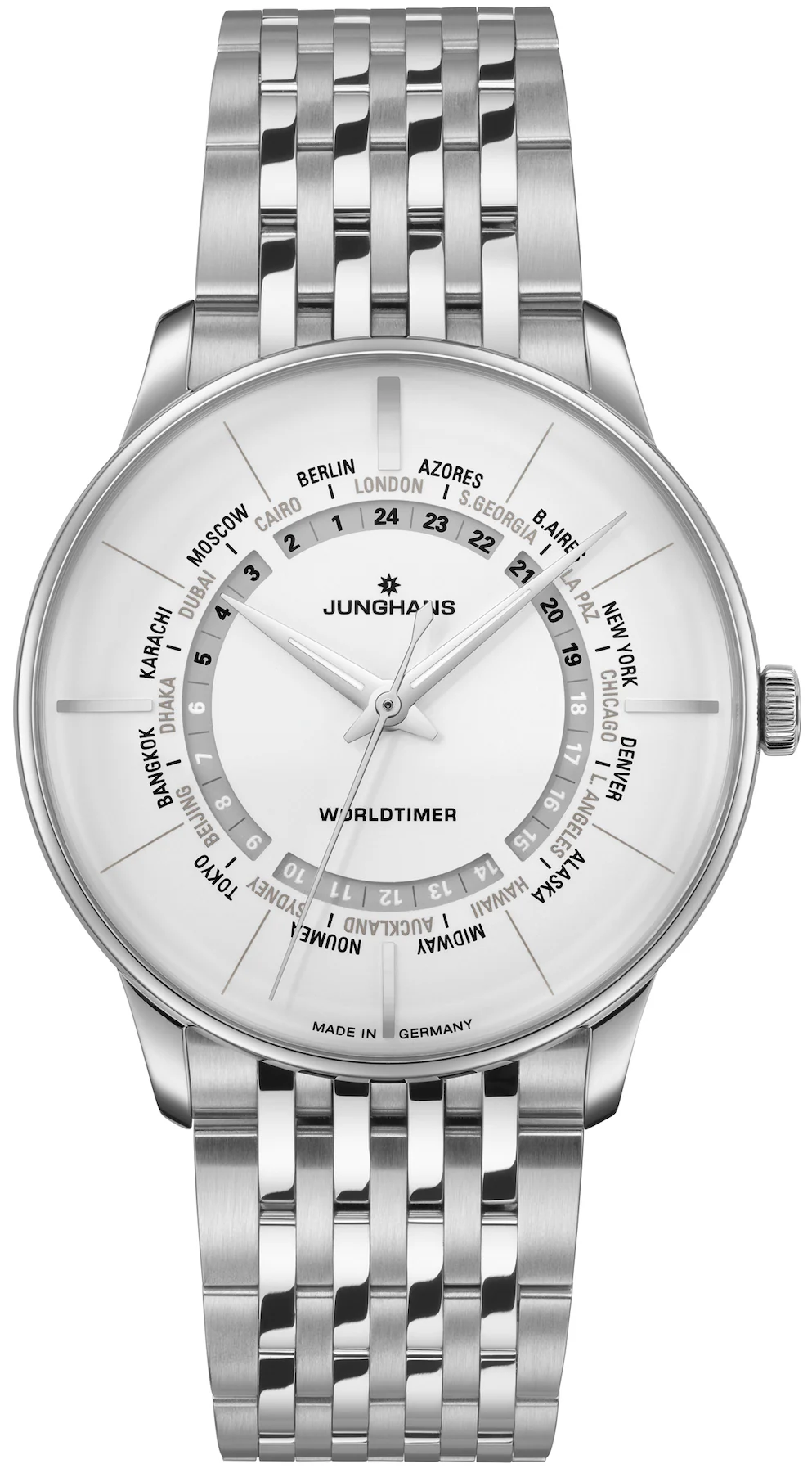 Junghans Meister Worldtimer Watch