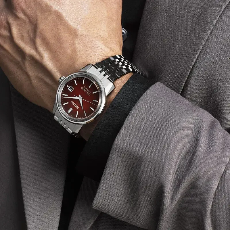 King Seiko KSK 6L Garyu-Bai Red Watch - Image 4