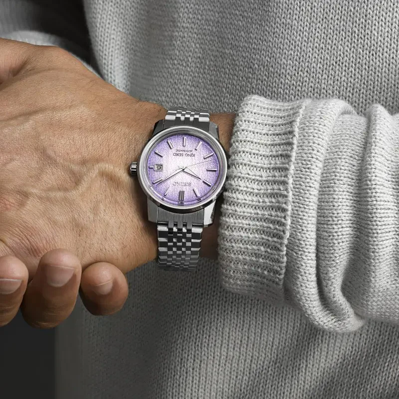 King Seiko KSK 6L Tenjin Fuji Violet Watch - Image 4