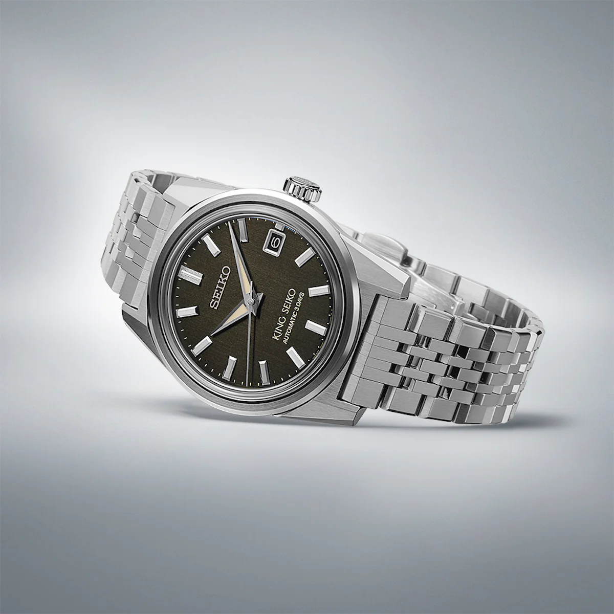 King Seiko KSK Charcoal Suit 6R 3 Day Power Reserve - Image 2
