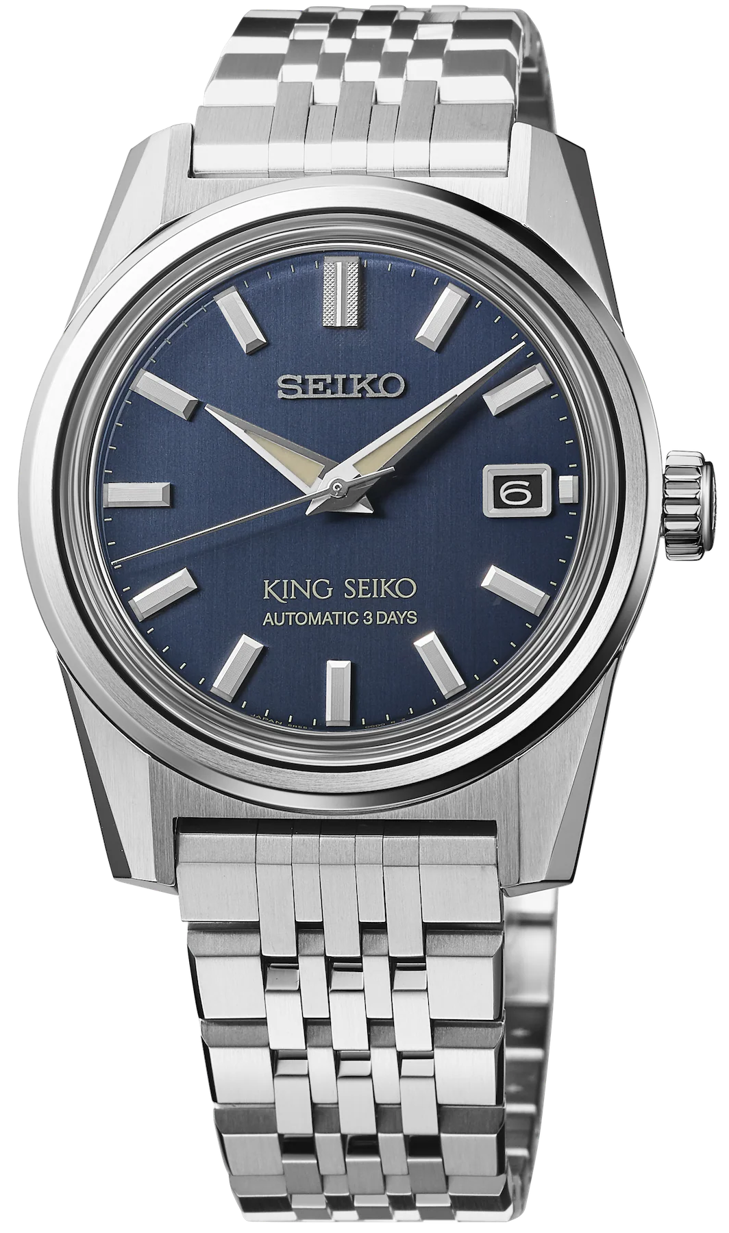 King Seiko KSK Indigo Denim 6R 3 Day Power Reserve