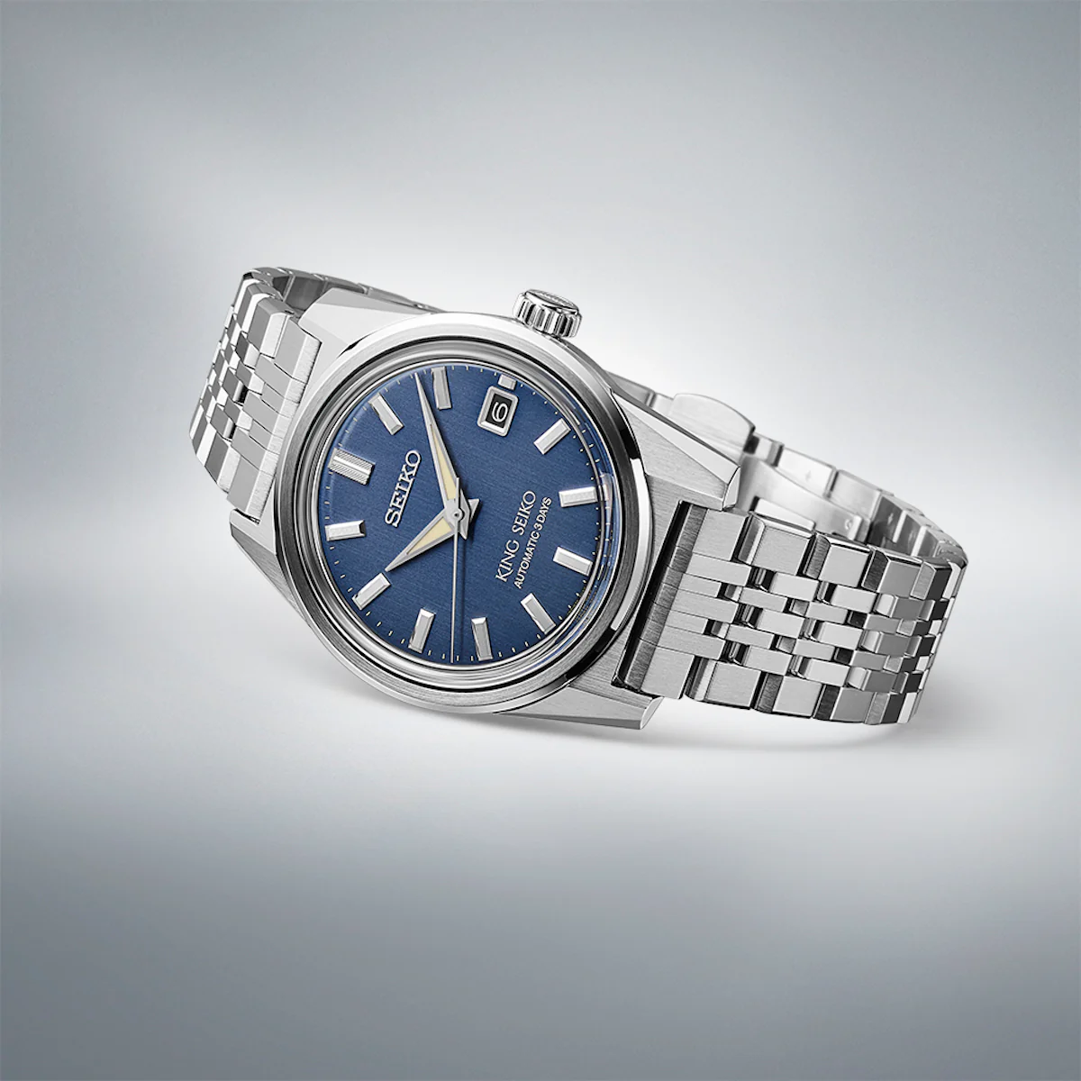 King Seiko KSK Indigo Denim 6R 3 Day Power Reserve - Image 3