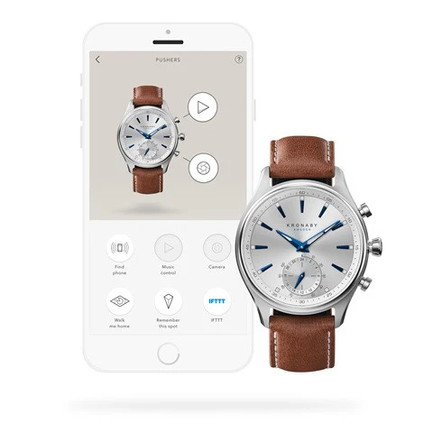 Kronaby Sekel Smartwatch Watch - Image 2