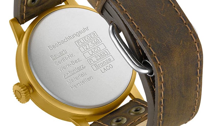 Laco Watch Aviator Dortmund Bronze - Image 2