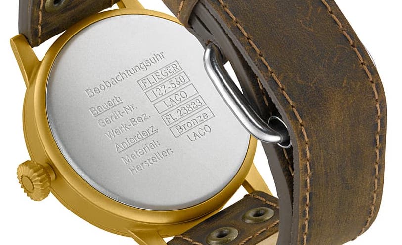 Laco Watch Aviator Friedrichshafen Bronze - Image 2