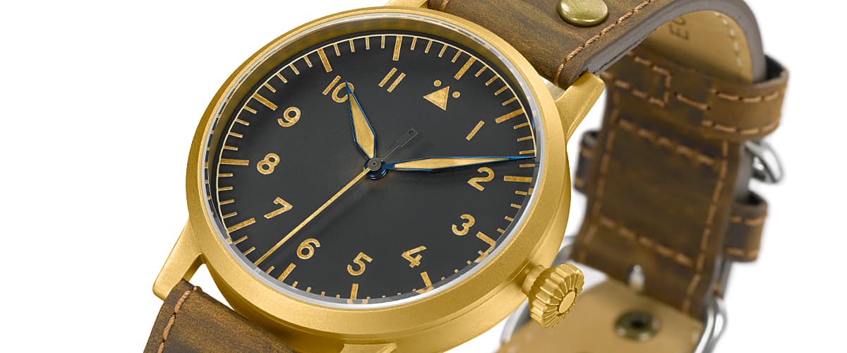 Laco Watch Aviator Saarbrucken Bronze - Image 3