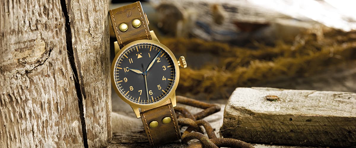 Laco Watch Aviator Saarbrucken Bronze - Image 5