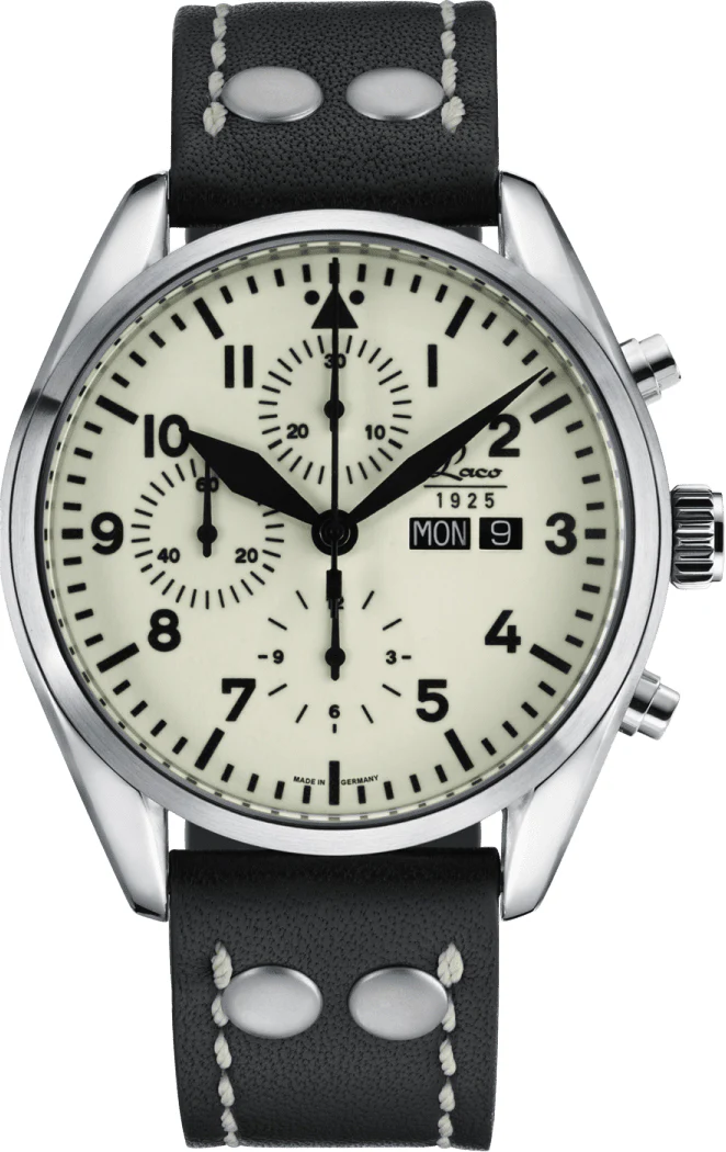 Laco Watch Chronograph Havanna