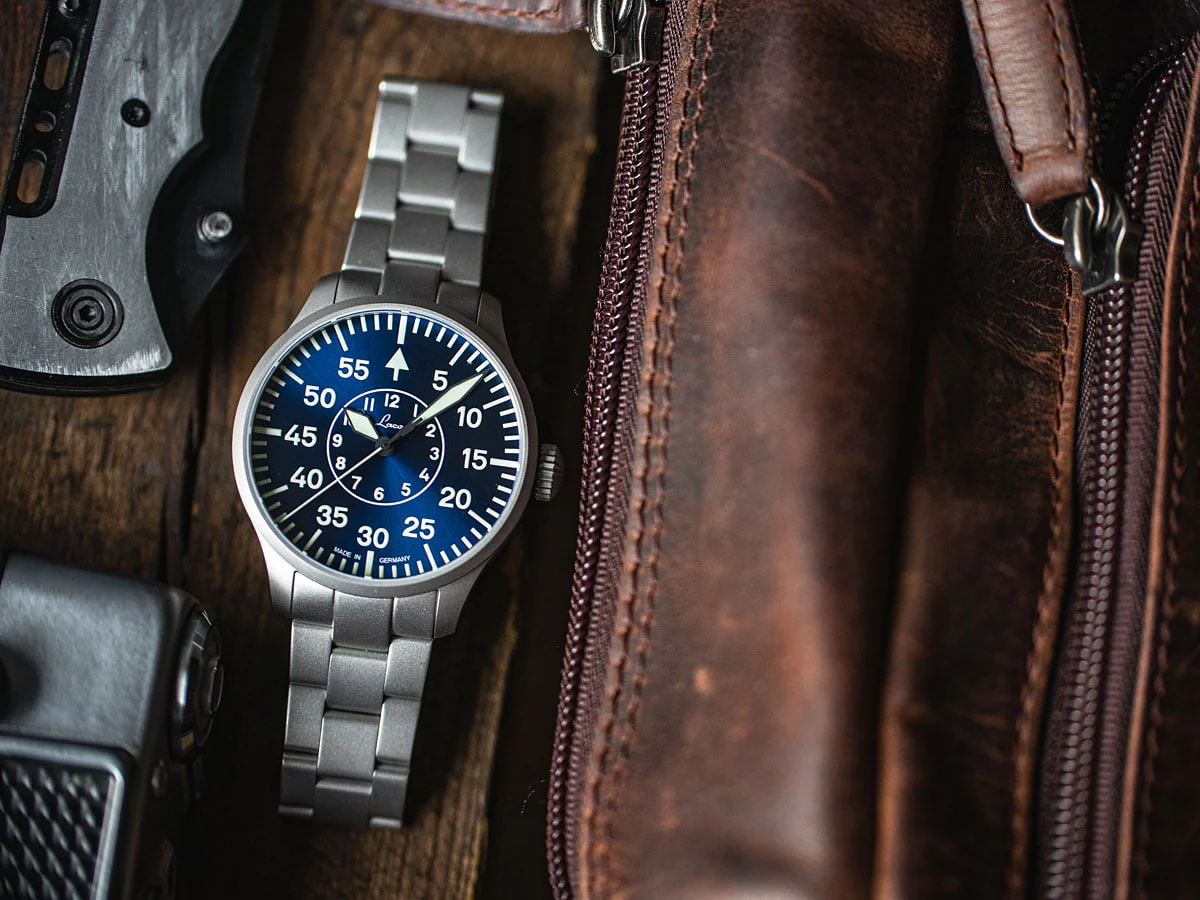Laco Pilot Basic Aachen Blaue Stunde 39 Bracelet D - Image 3