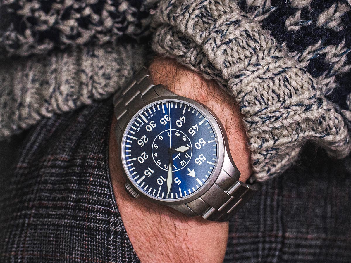 Laco Pilot Basic Aachen Blaue Stunde 39 Bracelet D - Image 5