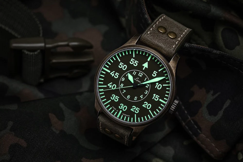 Laco Watch Pilot Basic Aachen Oliv 42 - Image 2