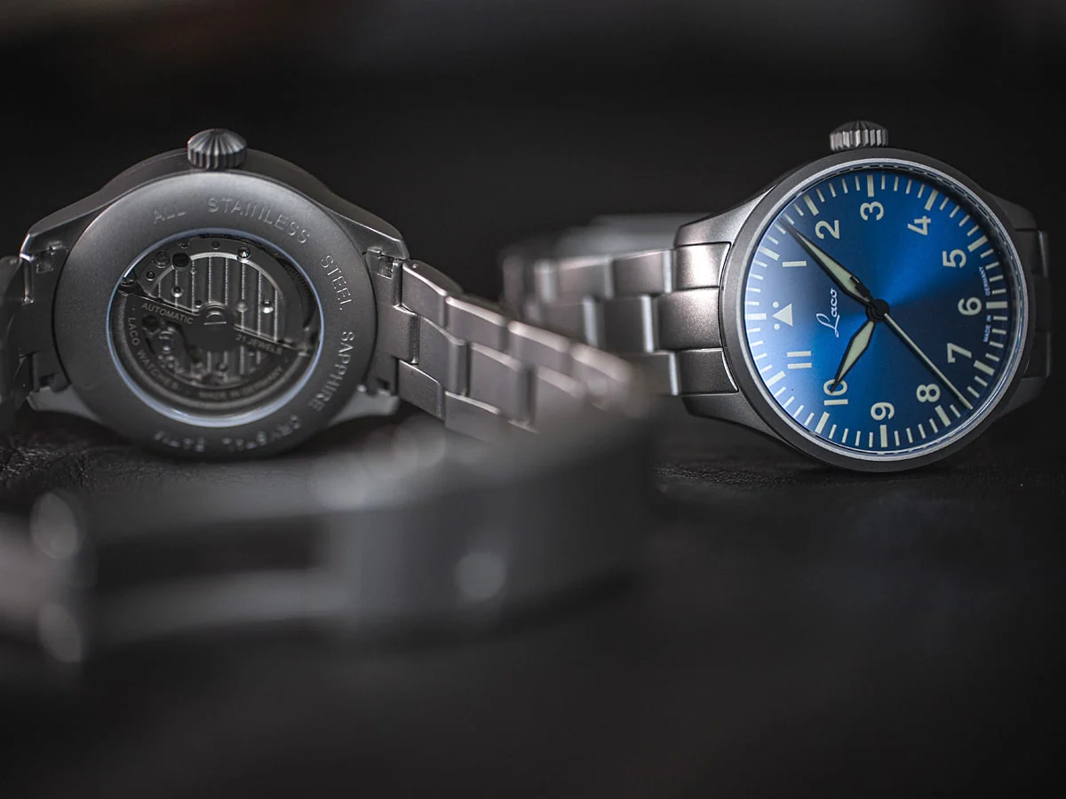 Laco Pilot Basic Augsburg Blue Hour Bracelet - Image 3