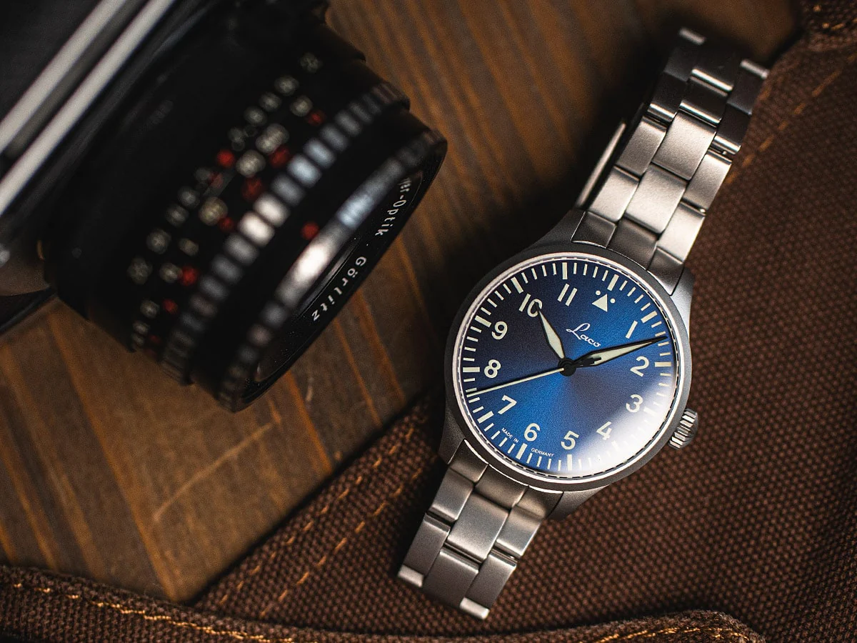 Laco Pilot Basic Augsburg Blue Hour Bracelet - Image 4