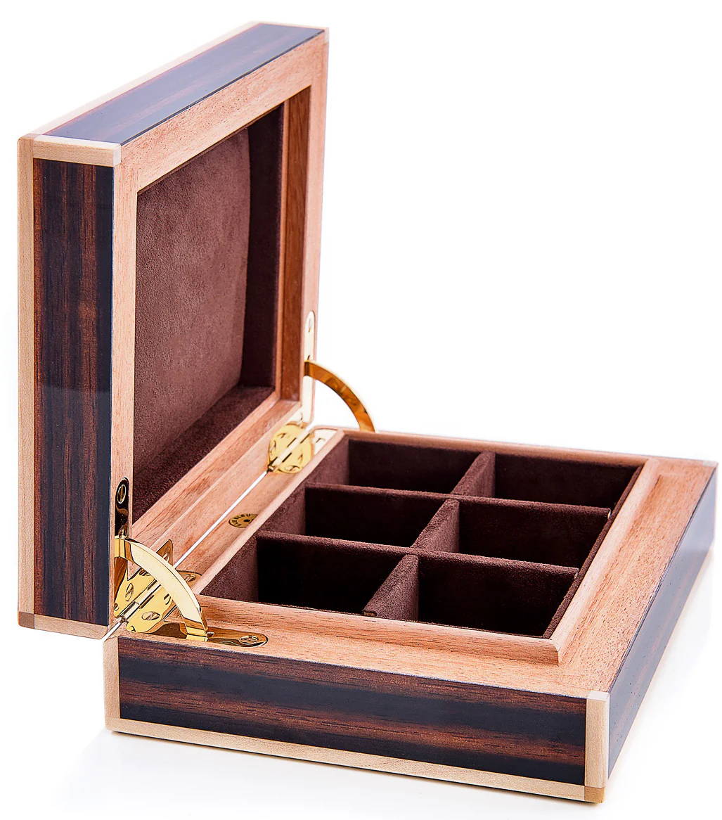 Leanschi Watch Case Macassar Ebony And Ivory - Image 3