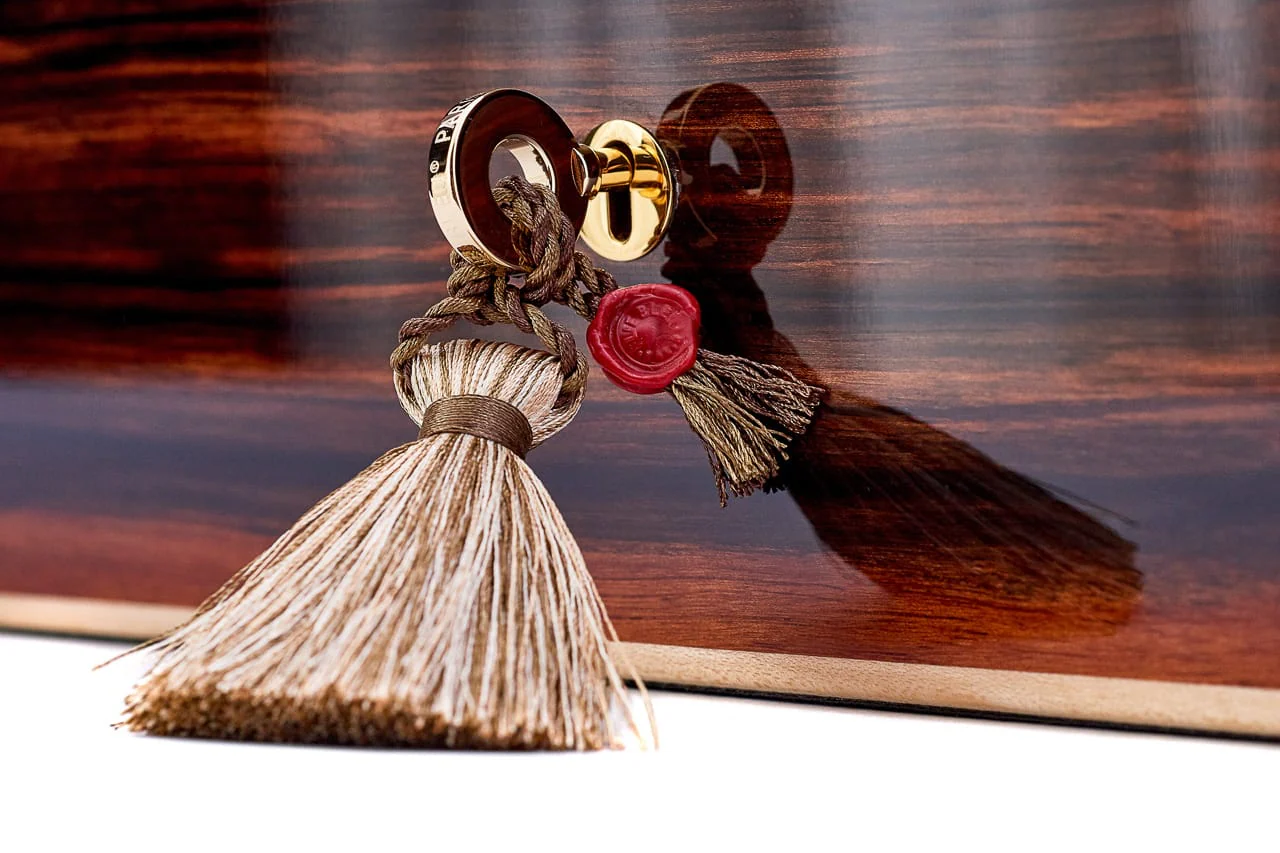Leanschi Watch Case Macassar Ebony And Ivory - Image 10