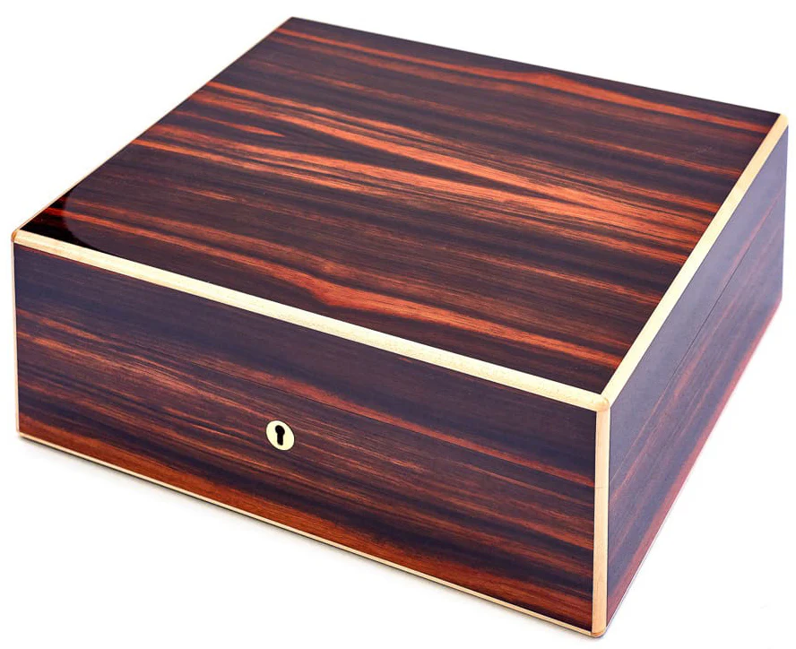 Leanschi Watch Case Macassar Ebony And Ivory - Image 11