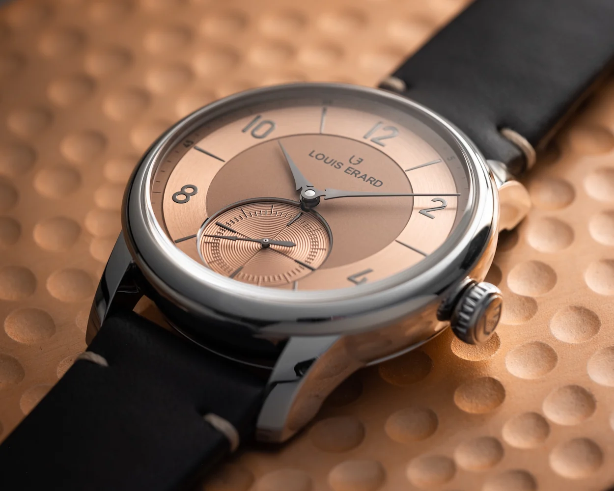 Louis Erard Excellence Petite Seconde Terracotta 39mm Watch - Image 2