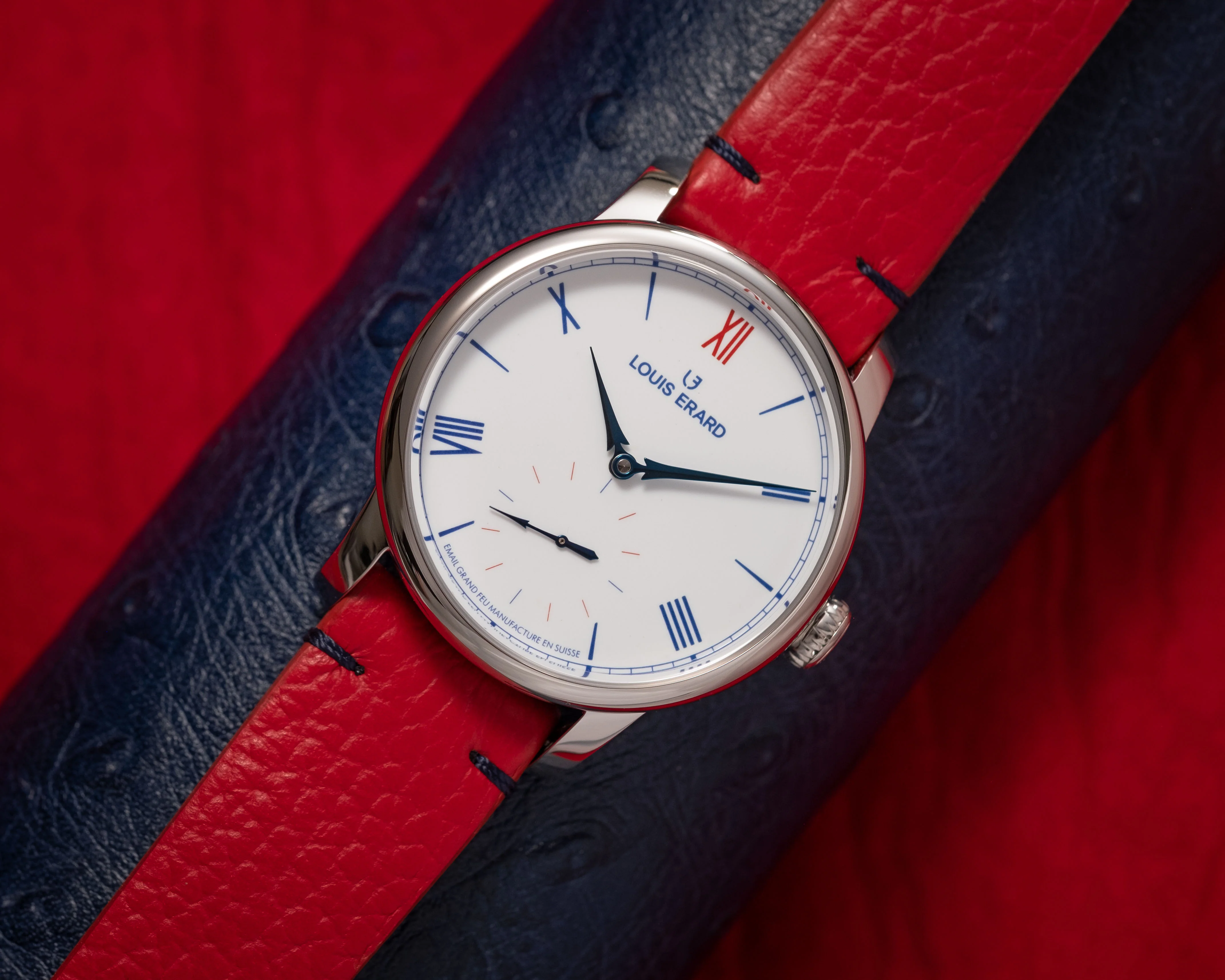 Louis Erard Excellence Email Grand Feu II Limited Edition Watch - Image 3