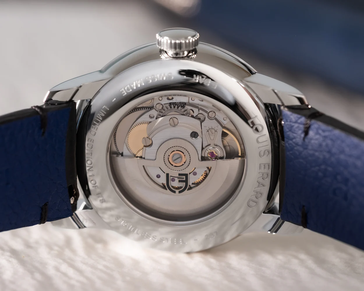 Louis Erard Excellence Le Regulateur Louis Erard x Massena LAB Limited Edition Watch - Image 3