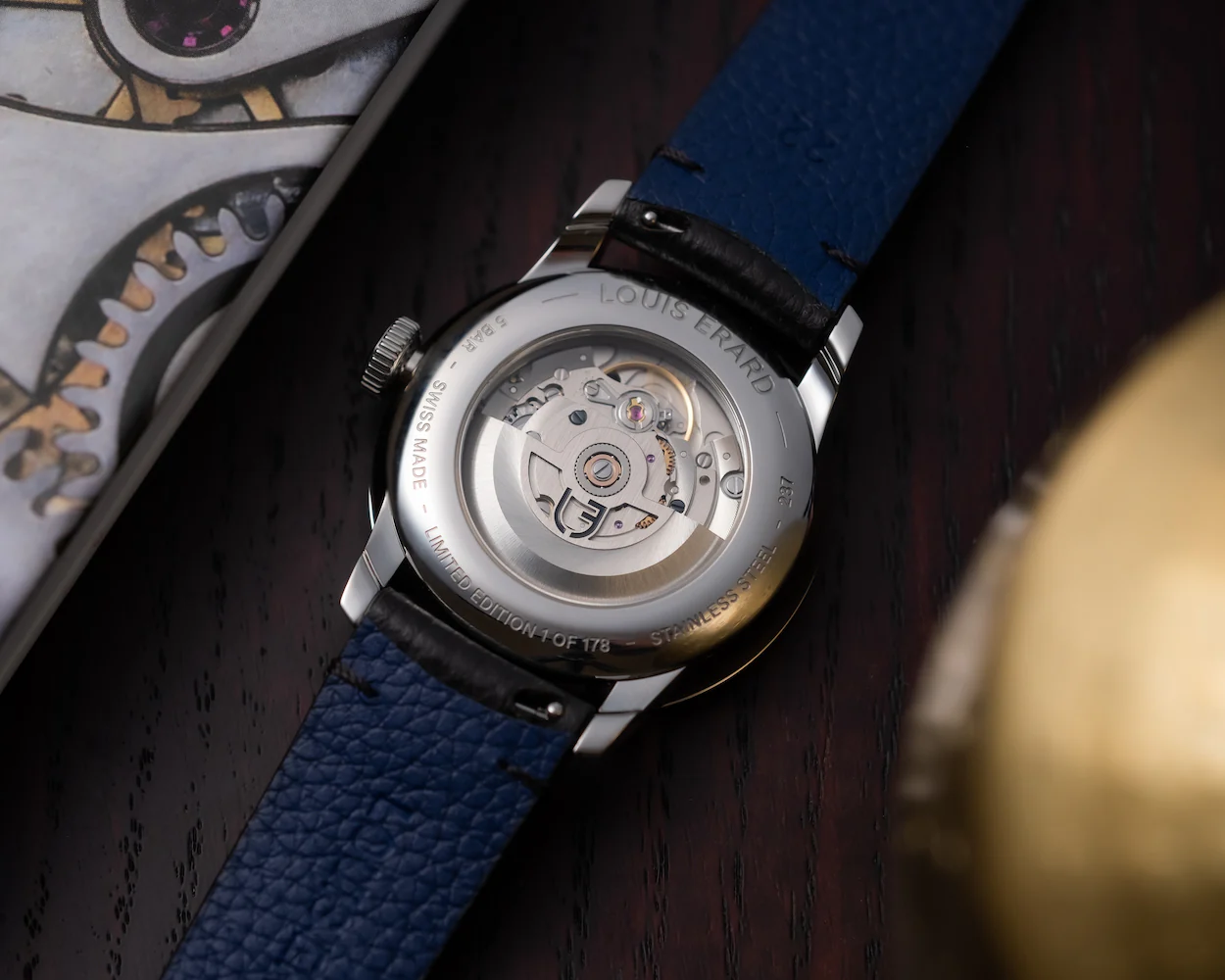 Louis Erard Excellence Le Regulateur Louis Erard x Massena LAB Limited Edition Watch - Image 5