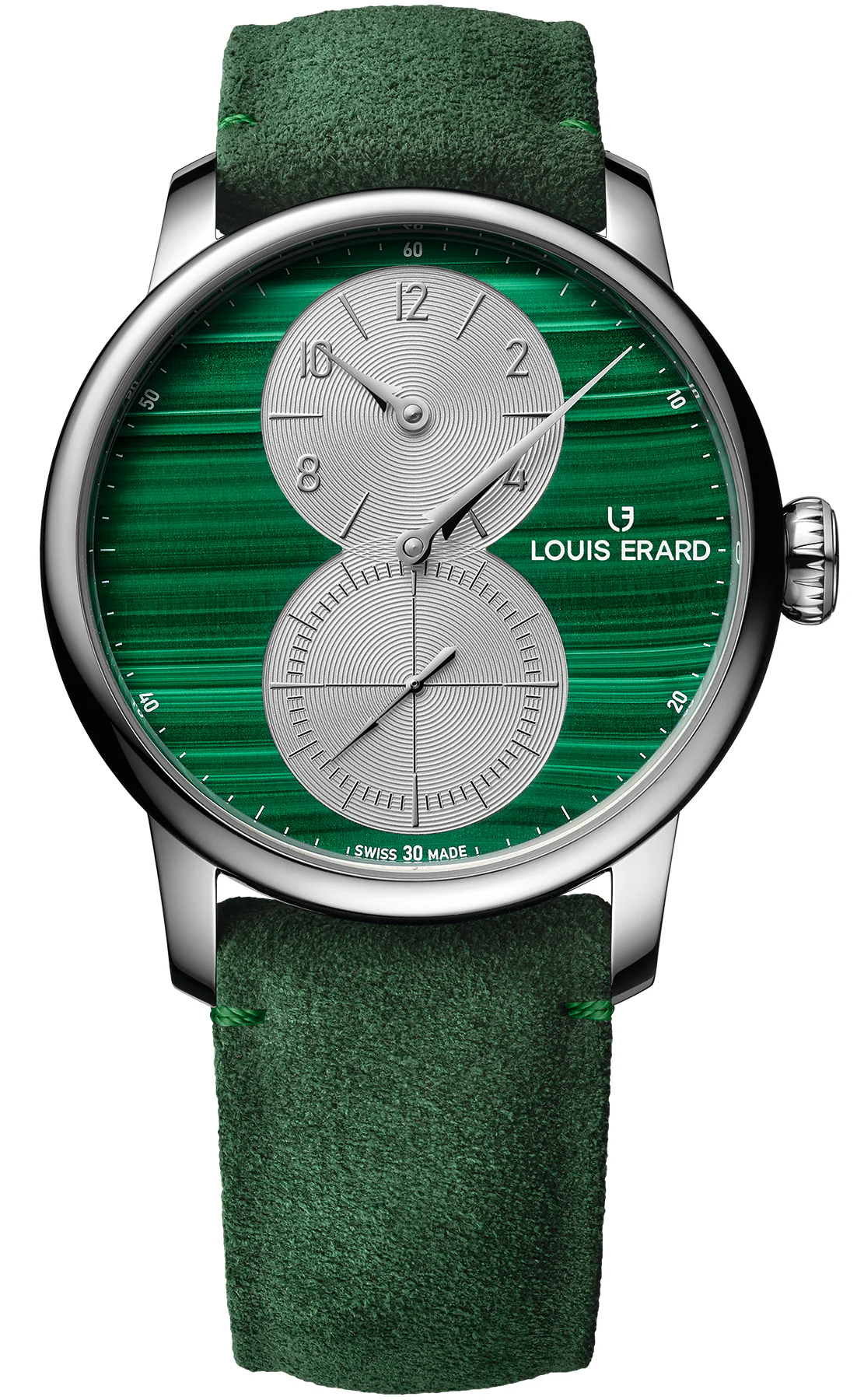 Louis Erard Watch Excellence Le Regulator Metier D'Art Malachite Limited Edition