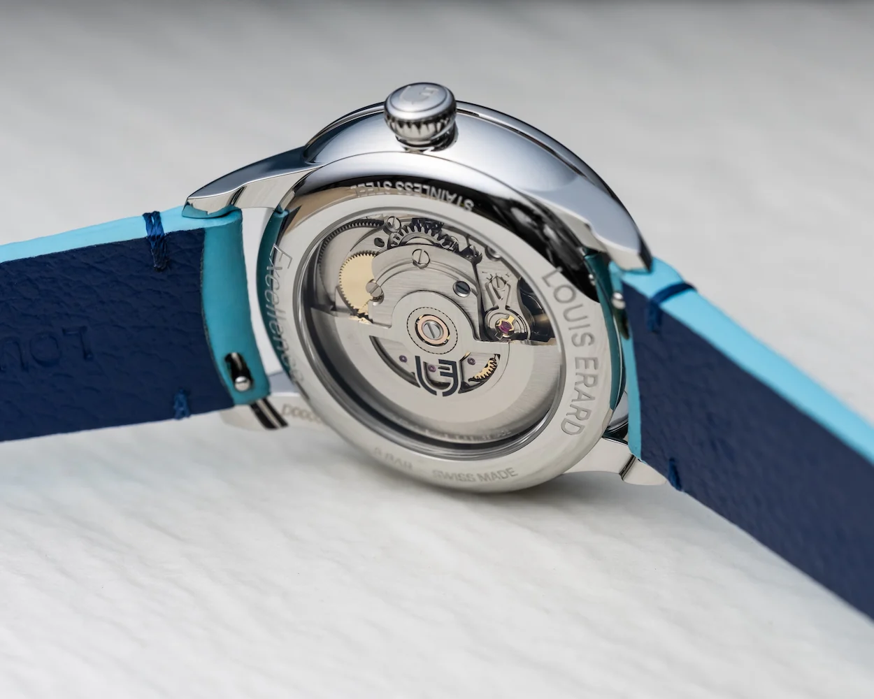 Louis Erard Excellence Petite Seconde Bleu Glacier Watch - Image 2