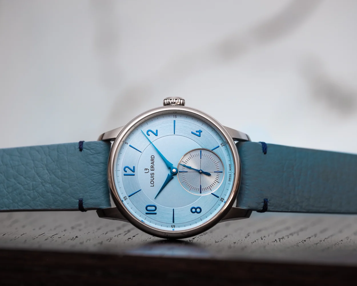 Louis Erard Excellence Petite Seconde Bleu Glacier Watch - Image 3
