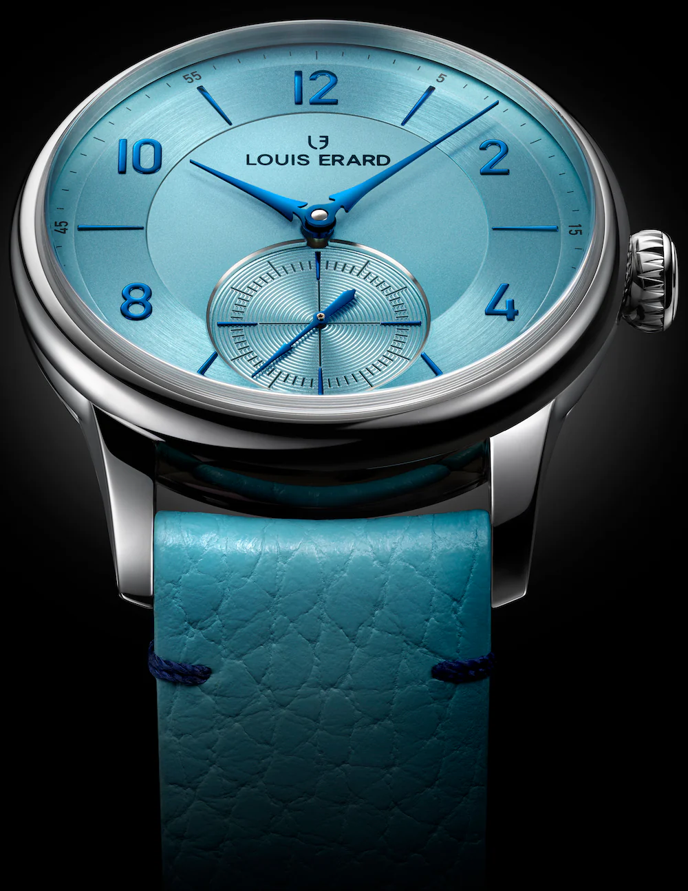 Louis Erard Excellence Petite Seconde Bleu Glacier Watch - Image 4