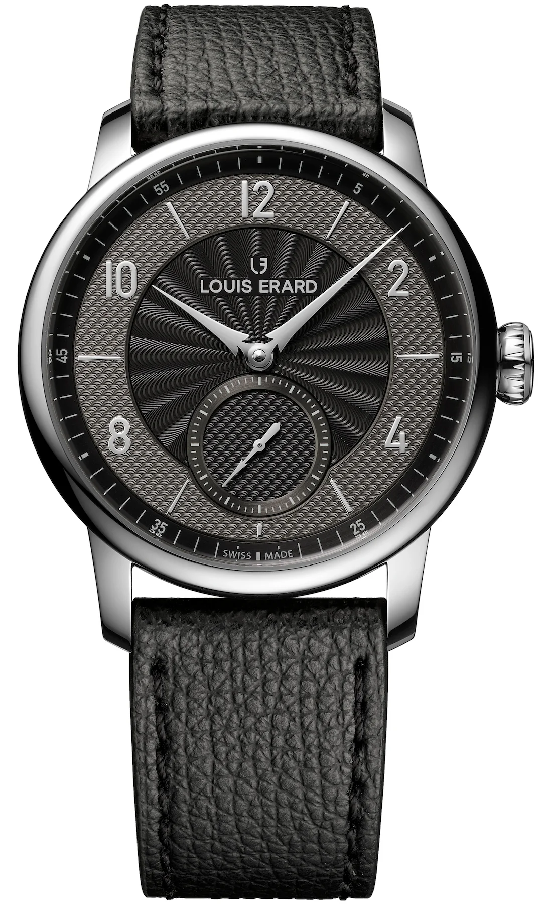 Louis Erard Excellence Petite Seconde Guilloche 42mm Anthracite Black Watch