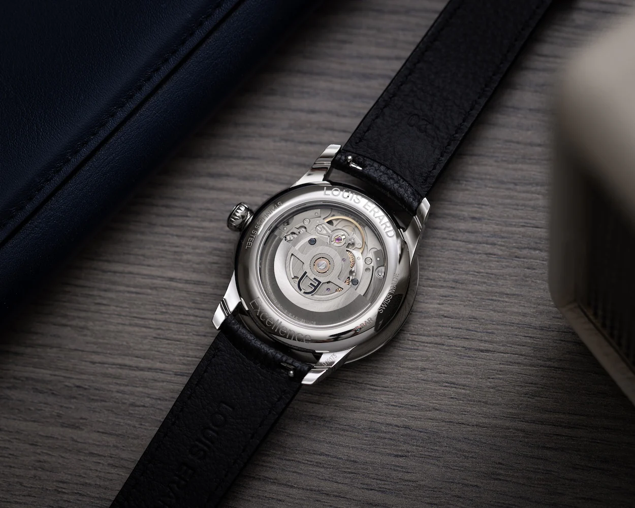 Louis Erard Excellence Petite Seconde Guilloche 42mm Anthracite Black Watch - Image 5