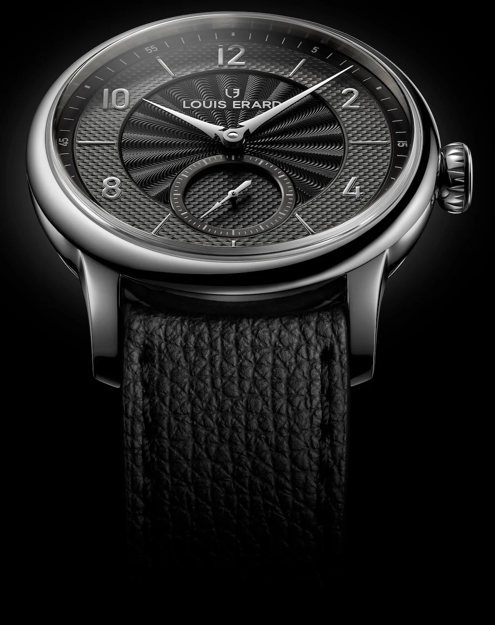 Louis Erard Excellence Petite Seconde Guilloche 42mm Anthracite Black Watch - Image 6