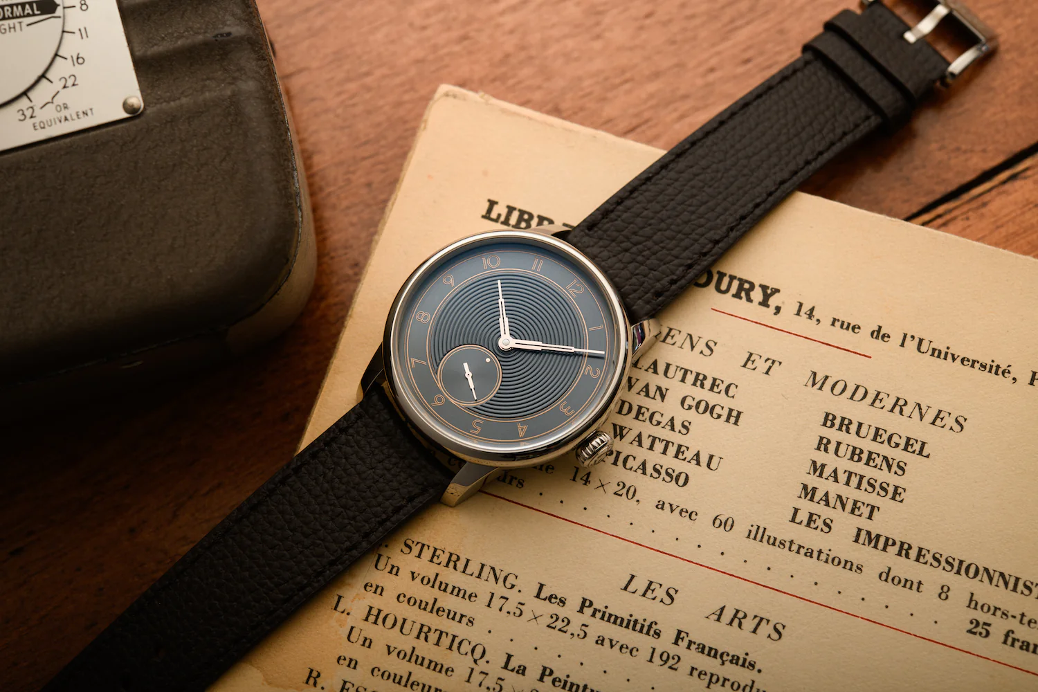 Louis Erard La Petite Seconde Metropolis Louis Erard x The Horophile Limited Edition Watch - Image 6