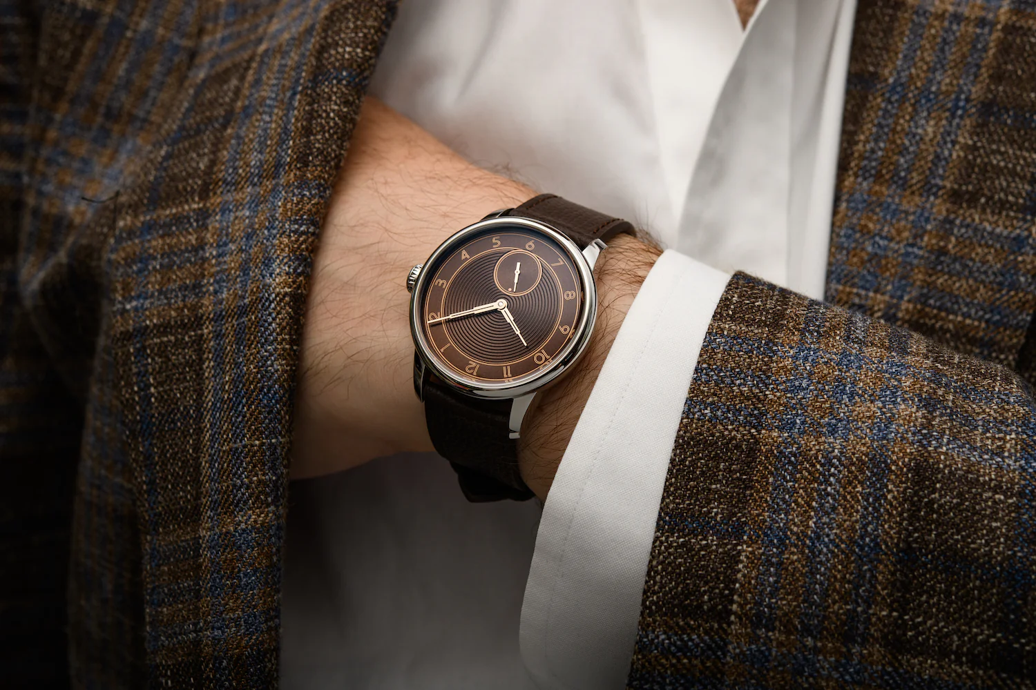 Louis Erard La Petite Seconde Metropolis Louis Erard x The Horophile Limited Edition Watch - Image 7