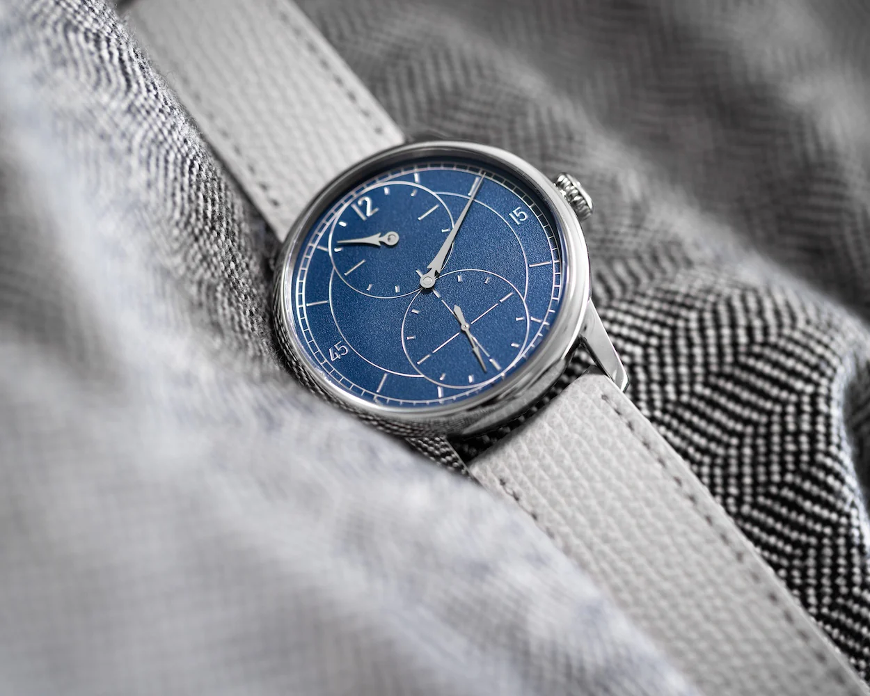 Louis Erard Le Regulateur Grave Bleu Watch - Image 6